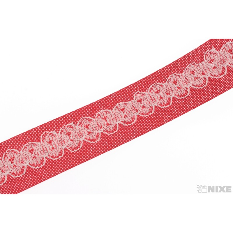 STUHA KRAJKA 25mmx9m*ČERVENÁ