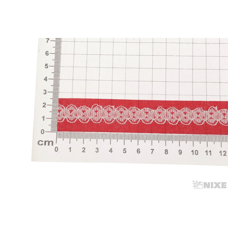 STUHA KRAJKA 25mmx9m*ČERVENÁ