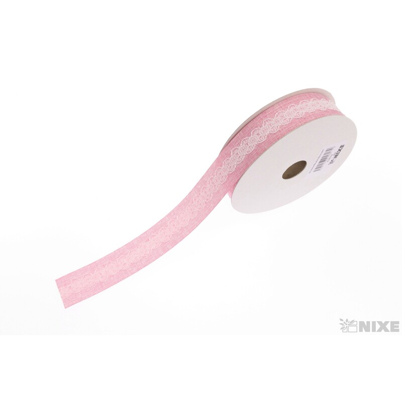 STUHA KRAJKA 25mmx9m*RŮŽOVÁ