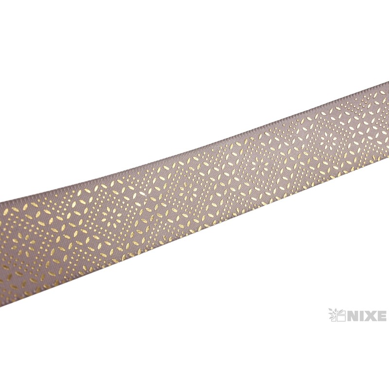 STUHA ANCIENT 25mmx20m*ŠEDÁ+ZLATÁ