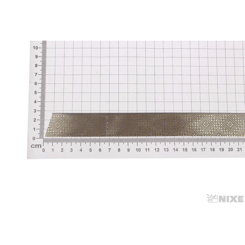 STUHA ANCIENT 25mmx20m*ŠEDÁ+ZLATÁ