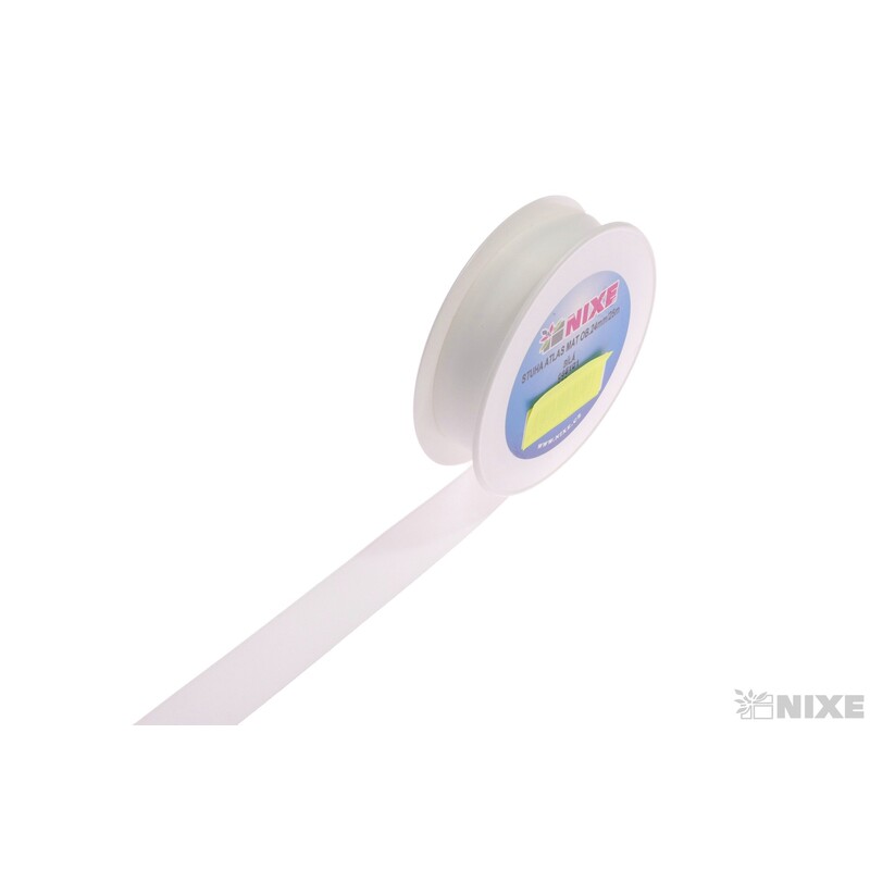 STUHA ATLAS MAT OB. 24mmx25m*BÍLÁ 085101