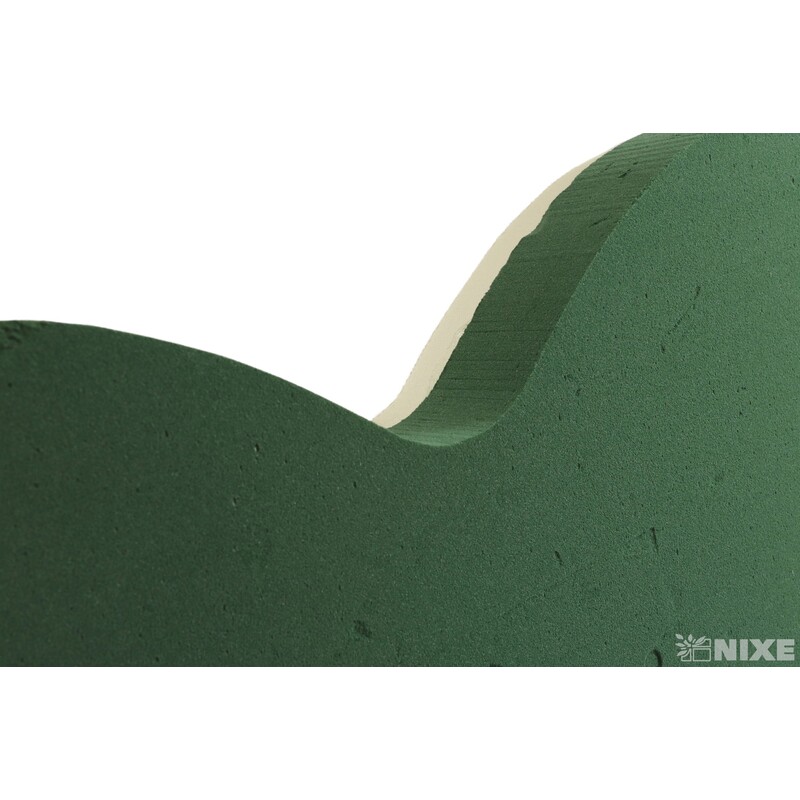 SRDCE STOJAN PLNÉ 63x6cm*ZELENÁ