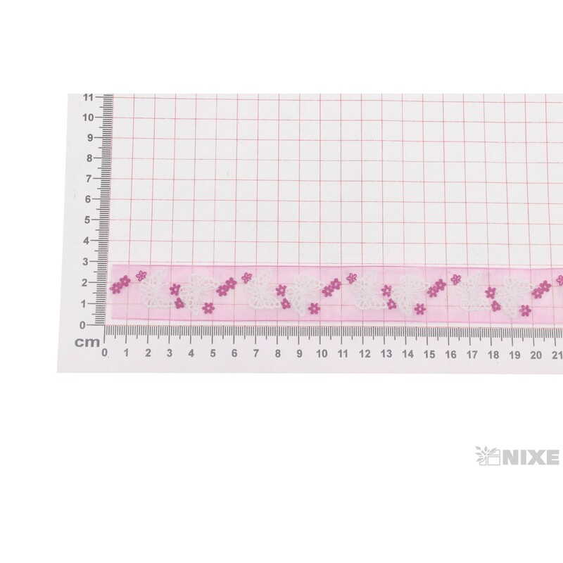 YVETTE 5400 25mmx20m*RŮŽOVÁ 660