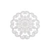 ZÁVĚS KRUH 30cm*BÍLÁ