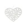 ZÁVĚS SRDCE 20x19,5cm*BÍLÁ