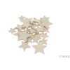 HVĚZDA 5-4-3cm 24ks*BÍLÁ
