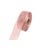 PLÁTNOVÁ STUHA EFEKT 40mmx25m*STARORŮŽOVÁ 108607