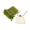 SÁČEK ORGANZA 12x15cm*ZELENÁ OLIVOVÁ