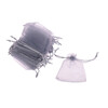 SÁČEK ORGANZA 10x13cm*STŘÍBRNÁ