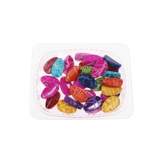 KAMÍNKY 2,5cm 50g S DIRKOU*MIX BAREV