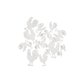 KOHOUT D 7-5-3cm 20ks*BÍLÁ