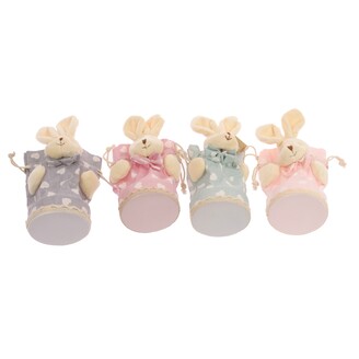 ZAJÍC SÁČEK 19cm*MIX BAREV