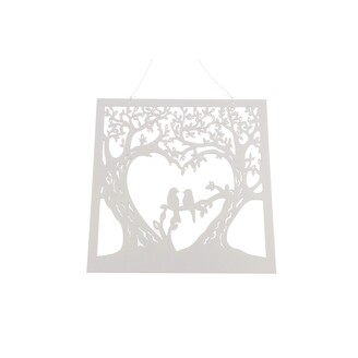 ZÁVĚS STROM 30x30cm*BÍLÁ