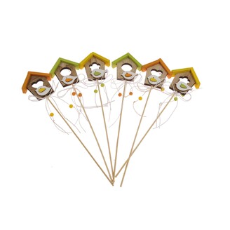 ZÁPICH BUDKA 6x7x32cm 6ks*MIX BAREV