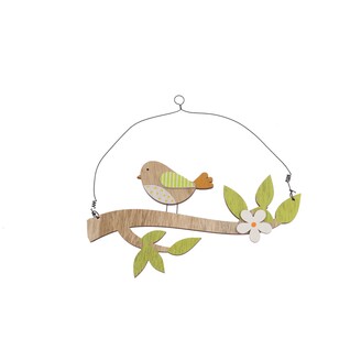 ZÁVĚS PTÁČEK 25x14cm*MIX BAREV