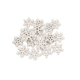 VLOČKA 3cm 18ks*BÍLÁ