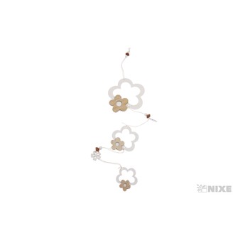 ZÁVĚS MIX KVĚT MOTÝL 12cm*