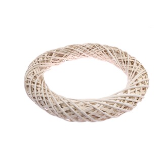 VĚNEC PROUTĚNÝ 60cm*BÍLÁ