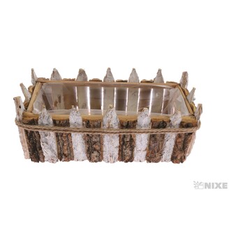 OBAL KŮRA OBDÉLNÍK 32x13x11cm*MIX BAREV