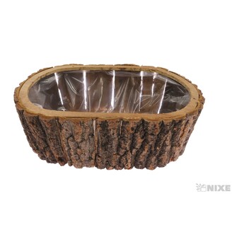 OBAL KŮRA OVÁL 34x20x12cm*PŘÍRODNÍ