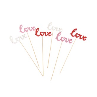 ZÁPICH D LOVE 7,5x5,5x26cm 6ks*MIX BAREV