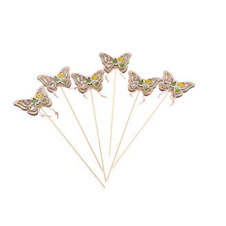 ZÁPICH D MOTÝL 7x25cm 6ks*MIX BAREV