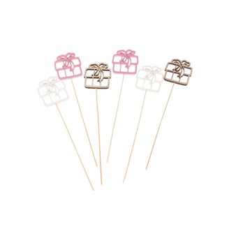 ZÁPICH D DÁREK 6x28cm 6ks*MIX BAREV