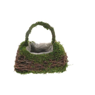 KABELKA RÉVA 12x10x8cm*ZELENÁ+HNĚDÁ