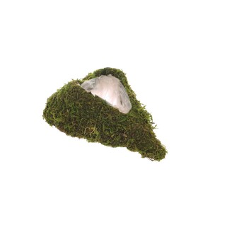 SRDCE MECH 14x21x6cm*ZELENÁ+HNĚDÁ