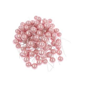 KULIČKY DRÁT 1,8cmx7cm 50ks*RŮŽOVÁ