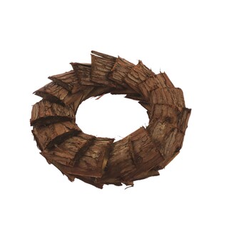 VĚNEC DŘEVO 30cm*HNĚDÁ