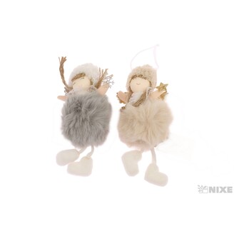 ZÁVĚS ANDĚL 7x15cm*MIX BAREV