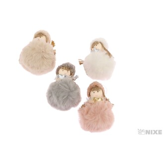 ZÁVĚS ANDĚL 6x11cm*MIX BAREV