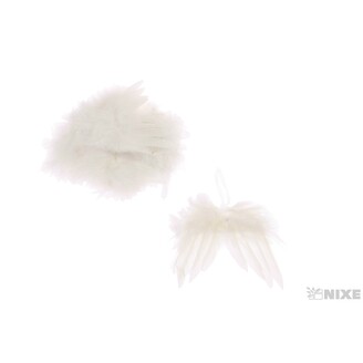 ANDĚLSKÁ KŘÍDLA 10ks 12cm*BÍLÁ