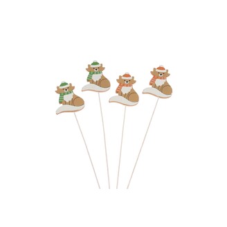 ZÁPICH LIŠKA 7x5x28cm 12ks*MIX BAREV