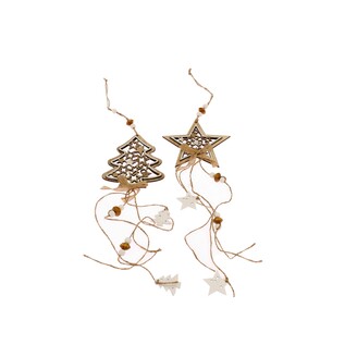 ZÁVĚS VÁNOCE D 12cm*MIX BAREV