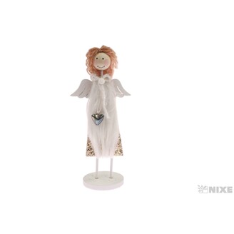 ANDĚL 6x23cm*BÍLÁ