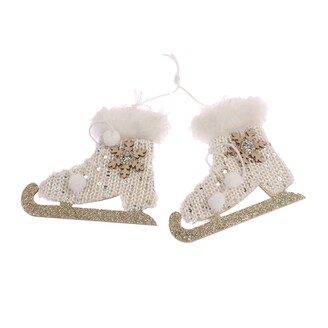 BRUSLE 10x09cm 2ks*BÍLÁ