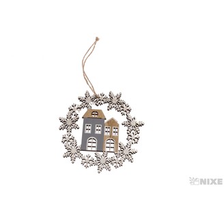 ZÁVĚS DOMEČKY 10cm*