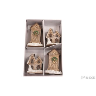 DOMEČEK NALEP. 3x7cm 4ks*