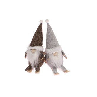 SKŘÍTEK NA LYŽÍCH 20cm*MIX BAREV