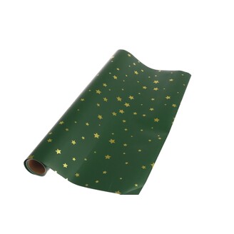 ROLE PLAST HVĚZDA 50cmx10yd*ZELENÁ
