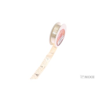 STUHA VEJA METAL 25mmx25m*KRÉMOVÁ-STŘÍBRNÁ