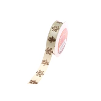 STUHA PERNÍČEK 25mmx25m*KRÉMOVÁ+HNĚDÁ