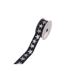STUHA HVĚZDIČKA 35mmx10m*MODRÁ+STŘÍBRNÁ