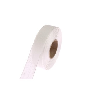 PLÁTNOVÁ STUHA EFEKT 25mmx25m*BÍLÁ 103100