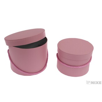 KVĚTINOVÝ BOX 12,5x16cm 11x14*RŮŽOVÁ