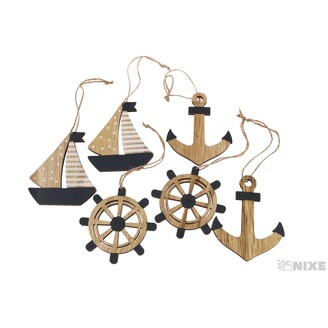 ZÁVĚS MOŘE 9cm 6ks*