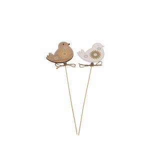 ZÁPICH PTÁČEK 8x7x28cm 6ks*MIX BAREV